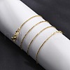 1.2mm Brass Box Chain Necklaces for Men Women NJEW-G160-19G-2