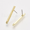 Alloy Stud Earring Findings PALLOY-S121-137-1