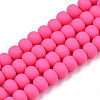 Handmade Polymer Clay Beads Strands CLAY-N008-053-09-1
