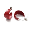 Non-Tarnish 304 Stainless Steel Chunky Stud Earrings EJEW-P202-10P-04-2