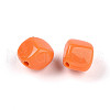 Opaque Acrylic Beads SACR-T017-36C-2