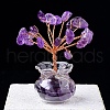 Natural Amethyst Chips Tree Decorations PW-WG17210-05-1