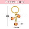 Alloy Enamel Keychain KEYC-YW00033-01-4