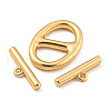 Brass Toggle Clasps KK-A223-03G-6