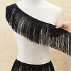 10 Yards Polyester Tassel Lace Ribbons OCOR-WH0045-23B-02-3