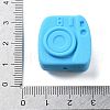 Camera Food Grade Eco-Friendly Silicone Focal Beads SIL-C007-16B-3