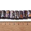 Synthetic Imperial Jasper Beads Strands G-Q050-A01-01-4