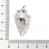 Non-Tarnish 304 Stainless Steel Pendants STAS-R225-33P-3