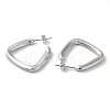 Non-Tarnish Triangle 304 Stainless Steel Stud Earrings for Women EJEW-I303-04P-2