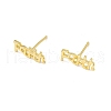 Brass Word Faith Stud Earrings for Women KK-A172-32G-2