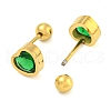 Ion Plating(IP) 304 Stainless Steel Ear Plugs Gauges for Women EJEW-H012-01G-01-3