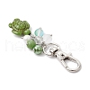 Sea Turtle Synthetic Turquoise Pendants Decoration HJEW-JM03009-02-4
