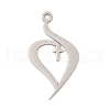 304 Stainless Steel Pendants STAS-Z109-04P-1
