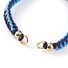 Adjustable Nylon Thread Braided Bracelet Making AJEW-JB00857-07-2