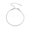Brass Wheat Chains Bracelets BJEW-C085-02P-1