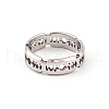 Stainless Steel Cutting Blade Finger Ring for Men Women RJEW-L117-01P-2