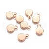 201 Stainless Steel Charms STAS-E484-32RG-2