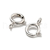925 Sterling Silver Spring Ring Clasps STER-C005-06P-2