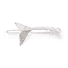 Alloy Crystal Rhinestone Hair Barrettes PHAR-Z003-03S-1