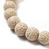 Natural Lava Rock Bead Strands G-L435-03-8mm-17-3