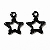Spray Painted 201 Stainless Steel Charms STAS-G304-29A-1