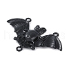 Halloween Alloy Bat Chandelier Component Links PALLOY-F018-08EB-2