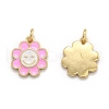 Brass Enamel Charms KK-O135-01A-2