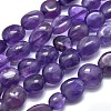 Natural Amethyst Beads Strands G-O186-B-05-1