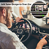 4Pcs 4 Style Oval Gemstone Car Air Vent Clips JEWB-AB00027-6