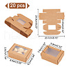 Rectangle Paper Folding Gift Boxes CON-WH0094-46D-01-2