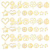 WADORN 15G 15 Style Brass Cabochons MRMJ-WR0001-02-1
