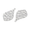 Non-Tarnish 304 Stainless Steel Pendants STAS-C106-19P-2