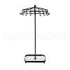Rotatable Iron Necklace Display Stands with Trays PW-WGEFC67-02-1