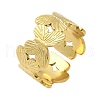 304 Stainless Steel Open Cuff Ring for Women RJEW-B109-05G-01-4