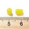 Opaque Imitation Jade Glass Beads GLAA-Z012-02G-3