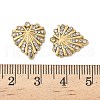 304 Stainless Steel Rhinestone Pendants STAS-V015-07A-G-3