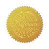 Self Adhesive Gold Foil Embossed Stickers DIY-WH0211-373-1