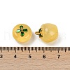 Transparent Glass Apple Pendants X1-DGLA-E004-16K-3