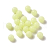 Luminous Candy Color Acrylic Bead GLAA-E031-01A-03-1-3