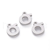 Tarnish Resistant 304 Stainless Steel Pendants STAS-A045-23P-1