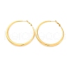 304 Stainless Steel Hoop Earrings EJEW-Z093-01G-01-4