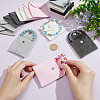  20Pcs 4 Colors Square Velvet Jewelry Bags TP-NB0001-56-3