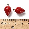 Brass Enamel Pendants KK-M324-26G-3