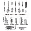 SUNNYCLUE Tibetan Style Alloy Pendants TIBEP-SC0001-39-2