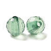 Faceted Round Transparent Acrylic Beads TACR-P053-10mm-25J-3