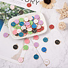 Craftdady 9 Sets 9 Colors Alloy Enamel Pendants ENAM-CD0001-11-12