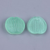 Transparent Spray Painted Glass Pendants GLAA-S183-25B-2