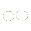 316L Surgical Stainless Steel Hoop Earring Findings STAS-G229-07G-06B-1