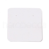 Square Paper Earring Display Cards CDIS-C004-02E-3