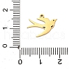 304 Stainless Steel Pendants STAS-M117-02E-G-3